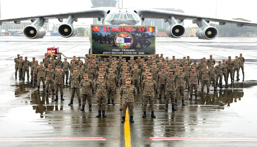 Indian Army contingent leaves for Thailand for joint military exercise MAITREE-XV