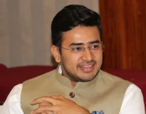 Tejasvi Surya steps down as BJYM president, thanks BJP leadership